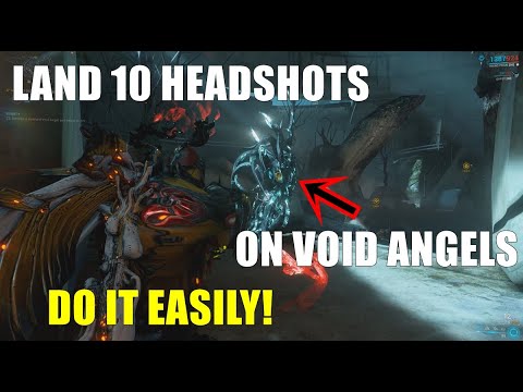 Warframe | EASY Headshots On Void Angels (Laetum and Phenmor Incarnon Guide) | Angels of Zariman