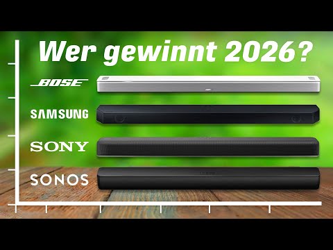 Die besten SOUNDBARS im Vergleich 2026! ► Top 5 Soundbars (250€ - 1000€)