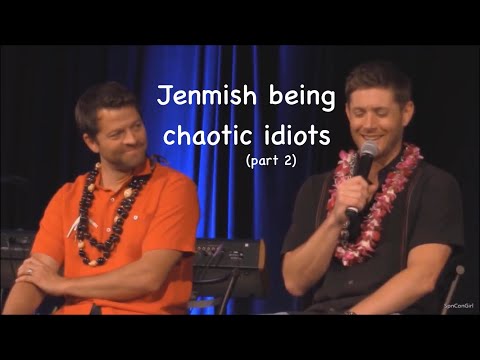 Jensen & Misha being chaotic idiots (part 2)