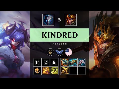 Kindred Jungle vs Jarvan IV - NA Diamond Patch 25.18