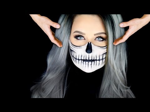 Half Skull Makeup Tutorial | FLOATING HEAD!! Video