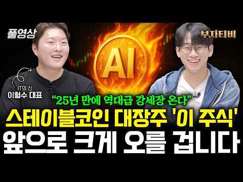 스테이블코인 대장주 '이 주식' 전세계 돈을 쓸어담을 겁니다 (이형수 대표 풀영상)