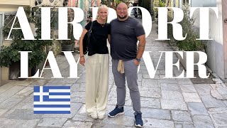 A FULL DAY Layover in Athens, Greece 🇬🇷
