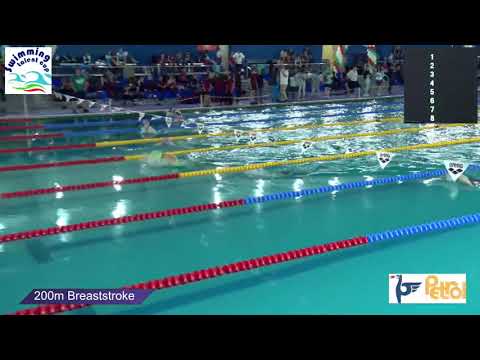 Eliza Diamandescu, loc 1, 200 m brass- International Swimming Talent Cup Sofia, 21-23 Mai 2021