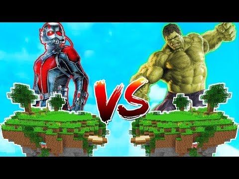 ANT MAN ADASI VS HULK ADASI! 😱 - Minecraft