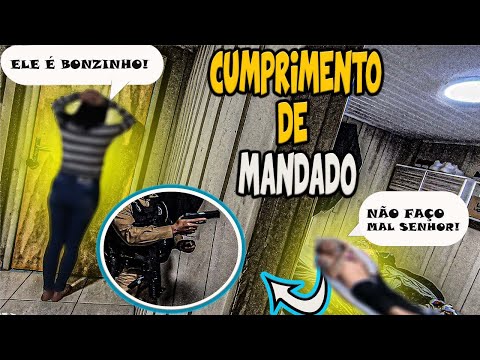 CUMPRIMENTO DE MANDADO DE BUSCA E APREENSÃO. (operação policial)