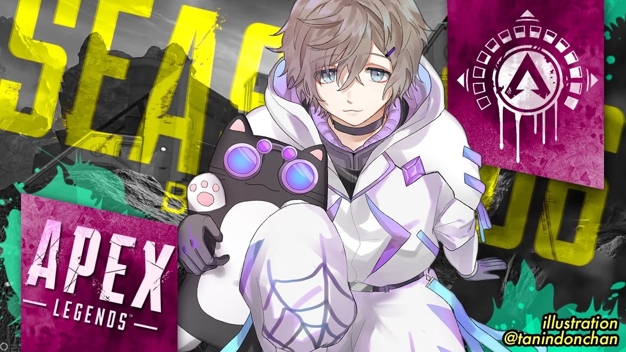 APEX|蛇足さんとSouちゃんとランク行くぞ~!!【にじさんじ/叶】