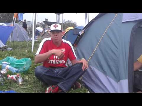 XYM(freestyle) & Kaerzet One(beatbox) on Hip Hop Kemp 2012