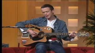 TV3 Mic Christopher sings live on the Ireland AM couch