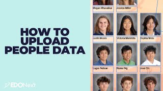 How to Upload People Data in EDONext