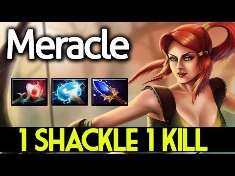 Meracle Dota2 [Windranger] 1 Shackle 1 Kill with Scepter + Orchid