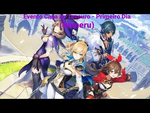 Genshin Impact - Primeiro Dia Do Evento Caça ao Tesouro