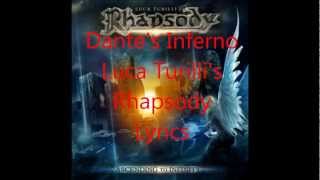 Dante&#39;s Inferno Luca Turilli&#39;s Rhapsody lyrics