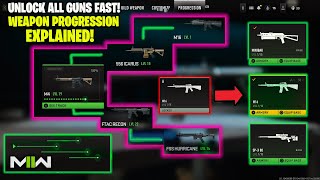 MW2 Weapon Progression Fully Explained + How to Unlock Secret Weapons in Modern Warfare 2 Gunsmith