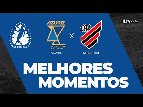 Gols e lances de Azuriz x Athletico Paranaense