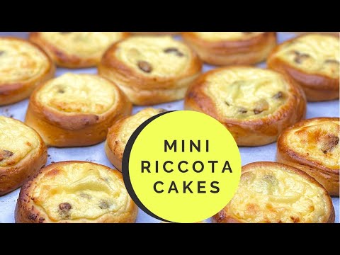 The BEST Mini Ricotta Cakes