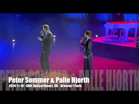 Peter Sommer & Palle Hjorth & Selina Gin - Broerne i Paris - 2024-11-10 - København Koncerthuset, DK