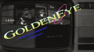 Goldeneye 007: With Mario Characters - 4 Player Multiplayer (N64-HDMI) - Basement & Facility