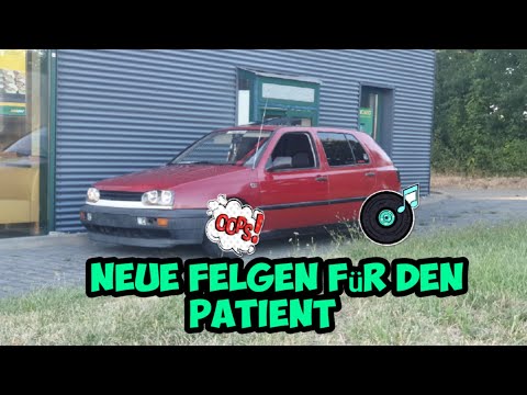 Ds Garage - PATIENT rollt auf NEUEN SCHUHEN!  #GOLF3 #PATIENT #dsgarage