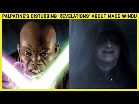 Palpatine's DISTURBING 'Revelations' About Mace Windu After His Death