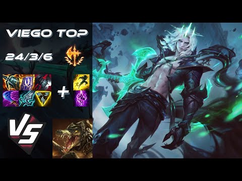 TOP Viego vs Renekton - NA Challenger Patch 14.12