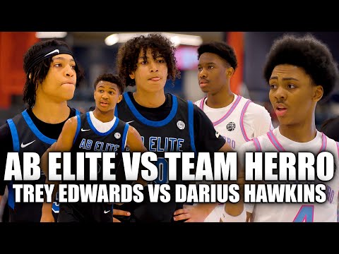 DARIUS HAWKINS VS TREY EDWARDS AB Elite vs Team Herro EYBL 15U
