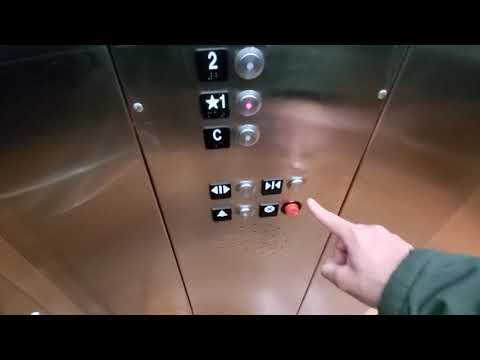 Schindler 330A Hydraulic Elevator - The Color of Power Museum - Times Square, NY
