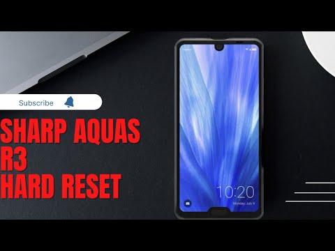 Sharp Aquas R3 Hard Reset | Remove password | Pattern Remove