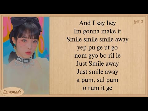 YENA SMILEY (Feat. BIBI) Easy Lyrics
