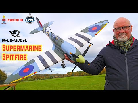 IDEAL FOR WINTER RC FLYING ! XFLY MODEL 1.2 metre Supermarine Spitfire MKIX