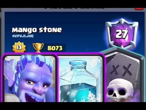 🏆 8000  GraveYard Freeze Best Deck in Clash Royale - Meta Deck 2020