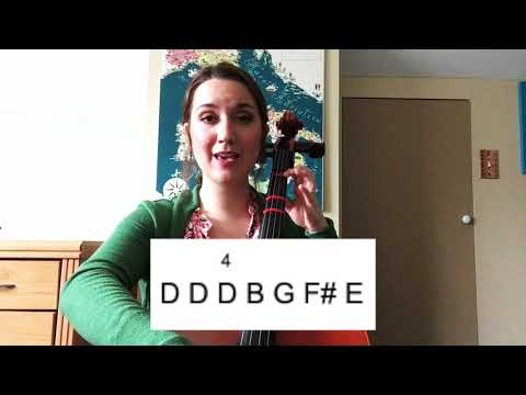 Happy Birthday Tutorial-Cello