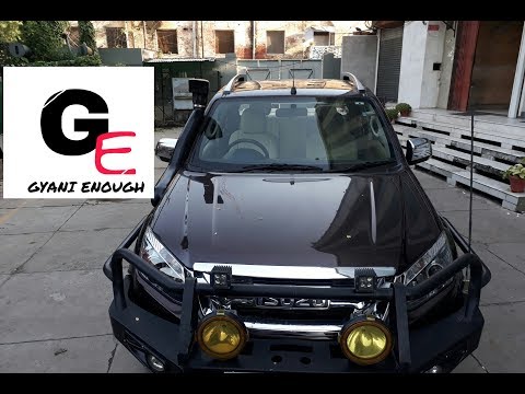 isuzu d - max v cross actual look /modified look with exteriors/interiors/real life review!!!! Video