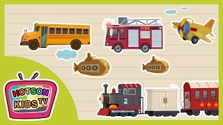 한글공부 | 탈것 | 한글단어 | 유아교육 | 어린이한글공부