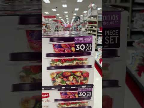 RUBBERMAID DEAL!! #rubbermaid #tupperware #rubbermaidcontainers #targetdeals