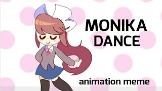 MONIKA DANCE (spider dance) // animation meme Doki