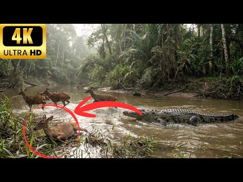Hunt or Hide? | Predator vs Prey in the Amazon Rainforest | Wildlife Documentary 4K
