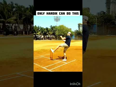 ONLY HARDIK CAN DO THIS👽👽👽#indiacricket#yosho#viral#trend#slcricket