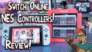 Nintendo Switch Online NES Controllers Review! These Have Issues! Compared To 8Bitdo GBros Adapter!