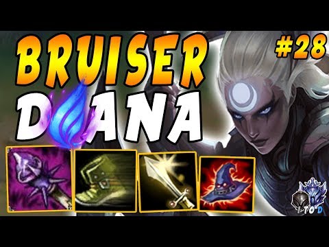 Diana with Phase Rush & Full AP BRUISER Build = Tanky Burst Assassin! | Iron IV to Diamond Ep #28