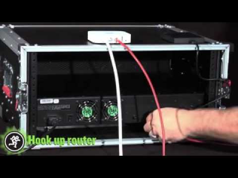 Mackie DL32R  HandsOn Demo  Hardware Setup