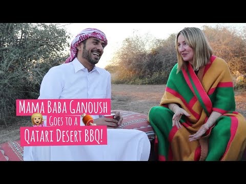 This is the most delicious Qatari dish you'll ever try -- Qatari desert-style BBQ!