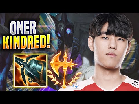 ONER IS SO GOOD WITH KINDRED! - T1 Oner Plays Kindred JUNGLE vs Poppy! | Preseason 2023