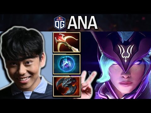 OG.ANA SMURF LUNA WITH 18 KILLS AND REFRESHER - DOTA 2 7.30 GAMEPLAY