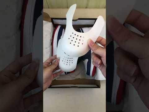 NIKE AIR JORDAN 1 MID SE ‘USA’ Dark Blue/White/Red 852542-104 #unboxing #nike #air #jordan