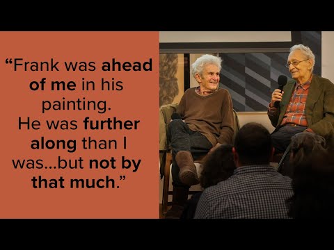 Larry Poons in Conversation with Frank Stella