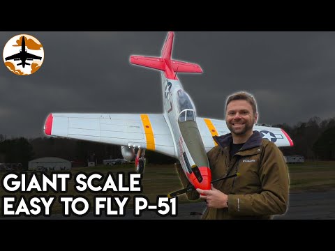 A Giant P-51 Mustang Warbird YOU Can Fly