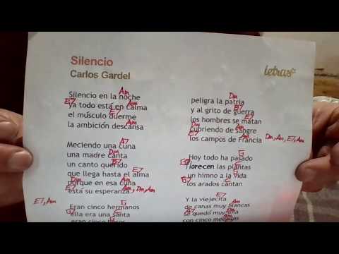 Silencio - Carlos Gardel