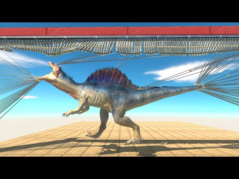 Getting caught in the enemy's spider web - Animal Revolt Battle Simulator