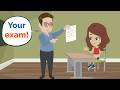 Mia Gets Her FIRST GRADE At Boarding School Learn English With Mia